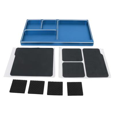 RC Screw Tray Aluminium Alloy with Magnetic Pad RC Repair Tool Screws Disk for Maintenance Outdoor