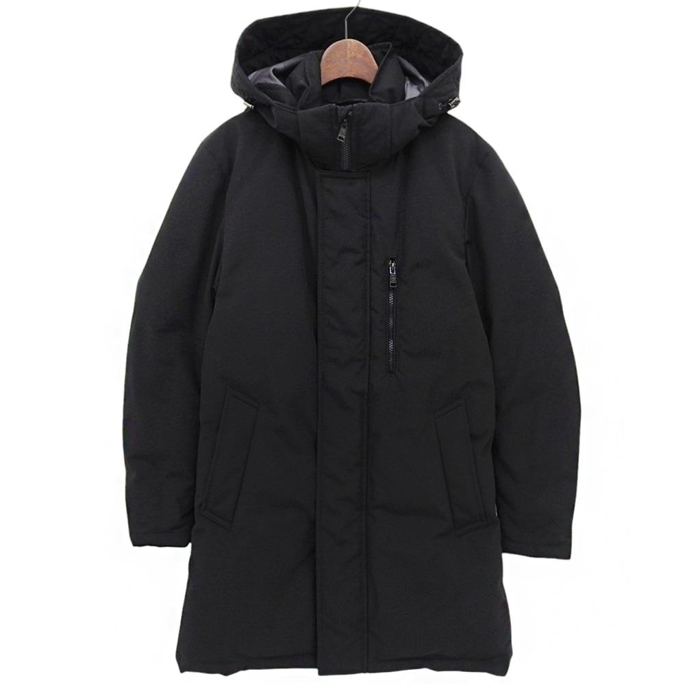 BLACK LABEL CRESTBRIDGE Nylon Tussar Hooded Down Jacket, Men's, Black, Size M, 2022 Jacket M blackUsed