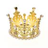 European & American Children's Alloy Crown with Pearls for Weddings & Baking