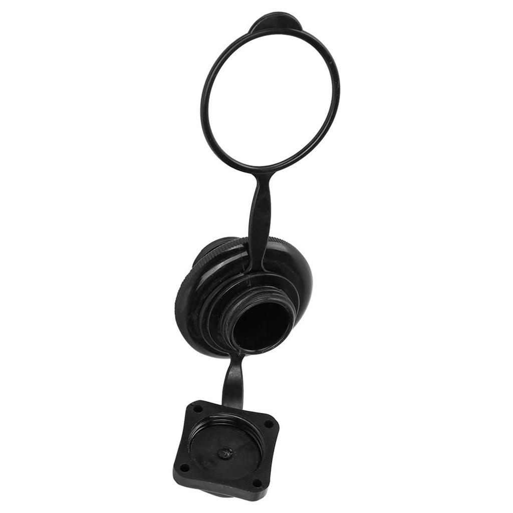 23.9mm Black Plastic Inflatable Fishing Boat Replacement Air Valve