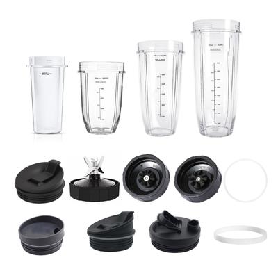 Juicer Blender Parts 16/18/24/32OZ Cup / Rubber Gasket / Seal Lid  for Nutri Ninja Blender Accessories Easy To Replace