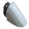 Komandorek Furniture Angle, Metal Bracket + Slant Cover, WHITE 50 PCS