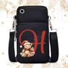 Christmas 26 English Letter Printing Trend Multifunctional Messenger Bag Casual