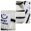 Kids Beanie Scarf Set for Boy Girl Black White Color Striped Scarf Crochet Bonnet Set Autumn Winter Warm Knitted Hat