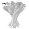 Ceramic Vases for Fresh Flowers Branches Twisted Flower Vase, 3D Printed Irregular Table Decor, Creative Holiday Gifts Lovers Modern Decorative