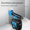 Laser Level with Wall & Ground Attachment CN Plug (adapter Included)