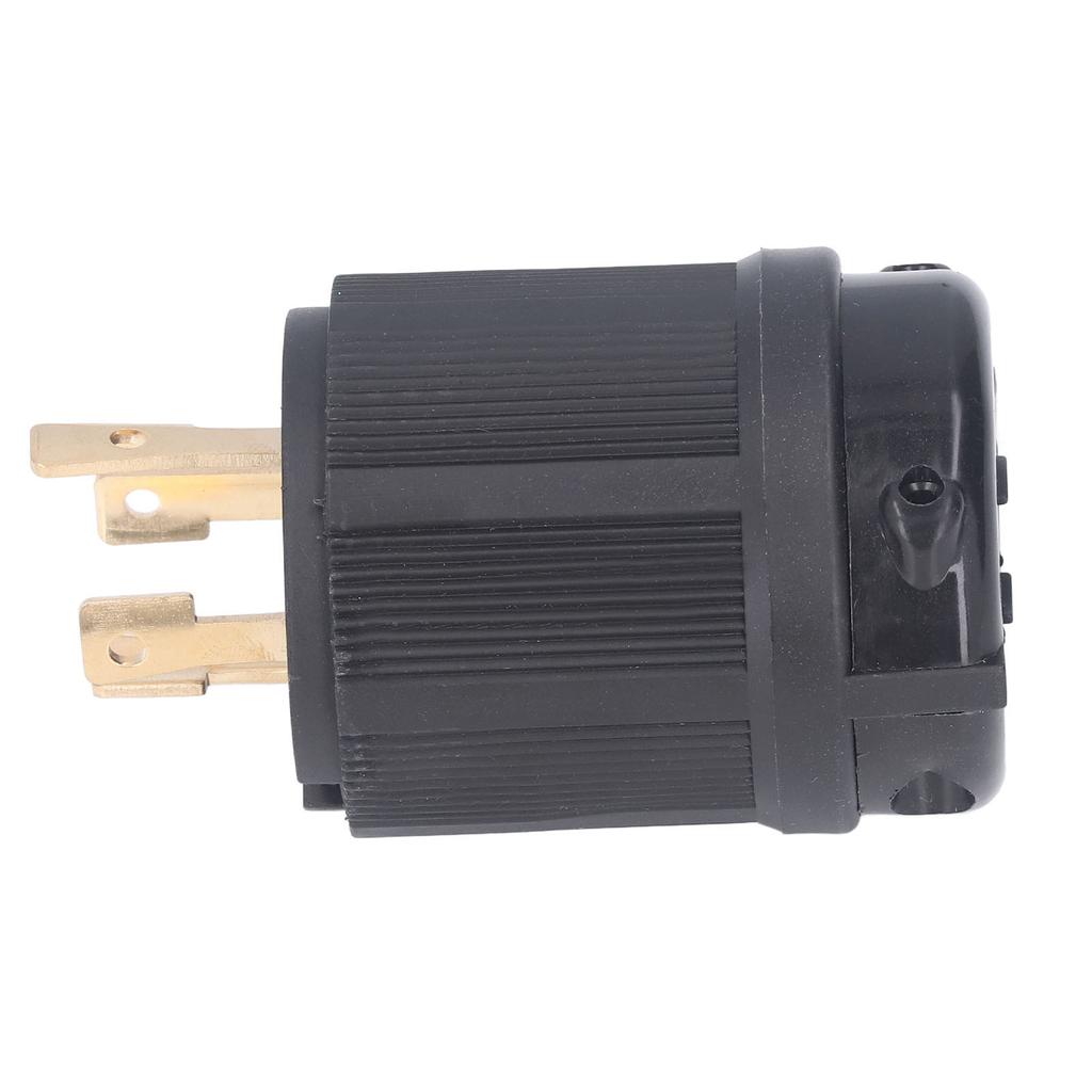 Locking Plug US Standard 4 Holes L15?30P Brass Contact Adapter 30A 250V for Appliances