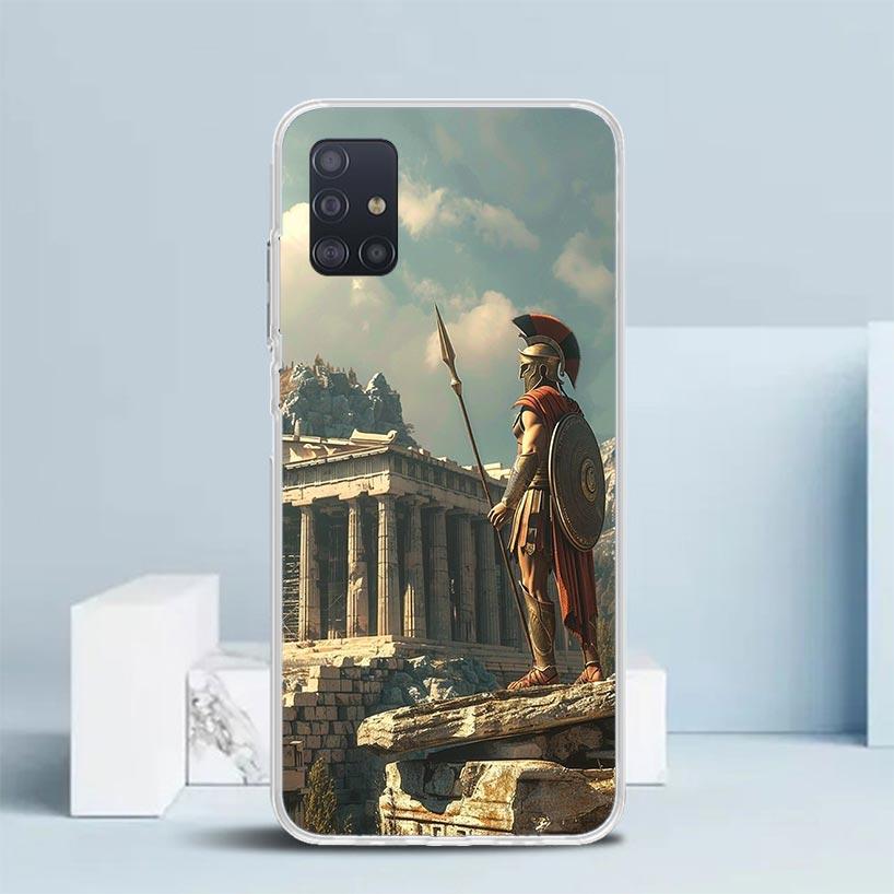 Roman Colosseum Soft Cover for Samsung Galaxy A12 A22 A32 A52 A72 A02S Phone Case Note 20 Ultra 10 S10 Plus A51 A71 A50S A20S A1
