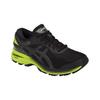ASICS Gel Kayano 25 Abrasion Resistant Low top Kids' Running Shoes Black Green Teenagers 1014A004-001