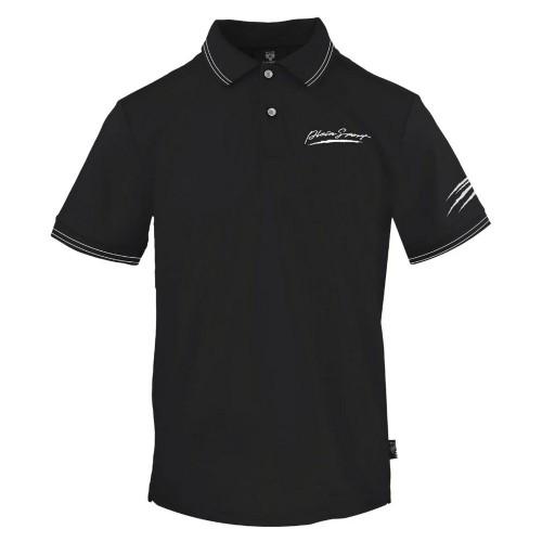 Plein Sport Unisex Adult Signature Logo Polo Shirt