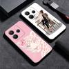 Girl Boss Lady Pink Soft Phone Case for Xiaomi Redmi Note 12 13 14 15 Pro Plus 11 12S 11S 11T 10 4G Black Cover Back Shell