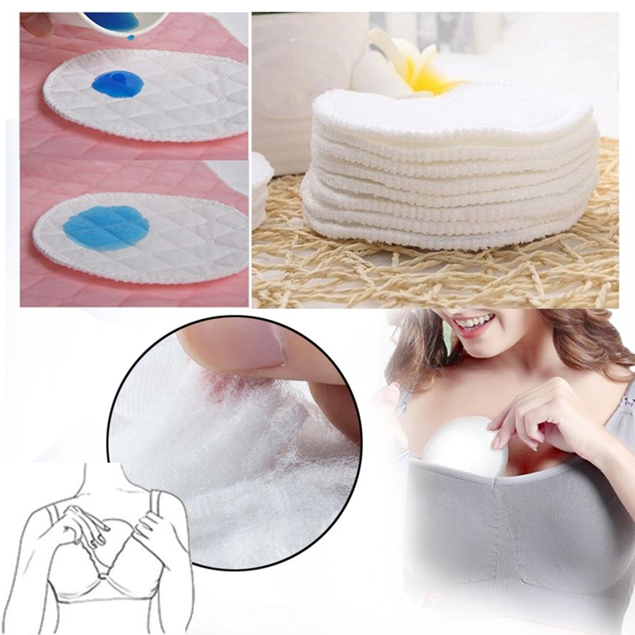 

Из бамбука Впитывающие прокладки для груди Моющиеся и многоразовые Прокладки для кормления грудью