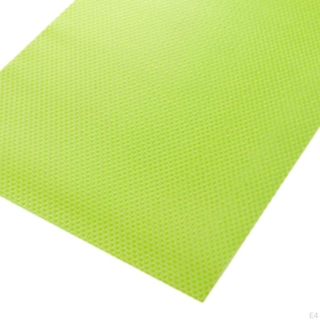 Lot de 4 Tapis de Réfrigérateur Accessoires Gadgets de Cuisine avec Coussinets de Doublure Antidérapants