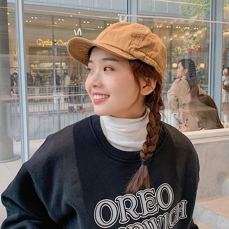 

On the Moment Band Stopper Cotton Short Cap C2 Camel CAMEL