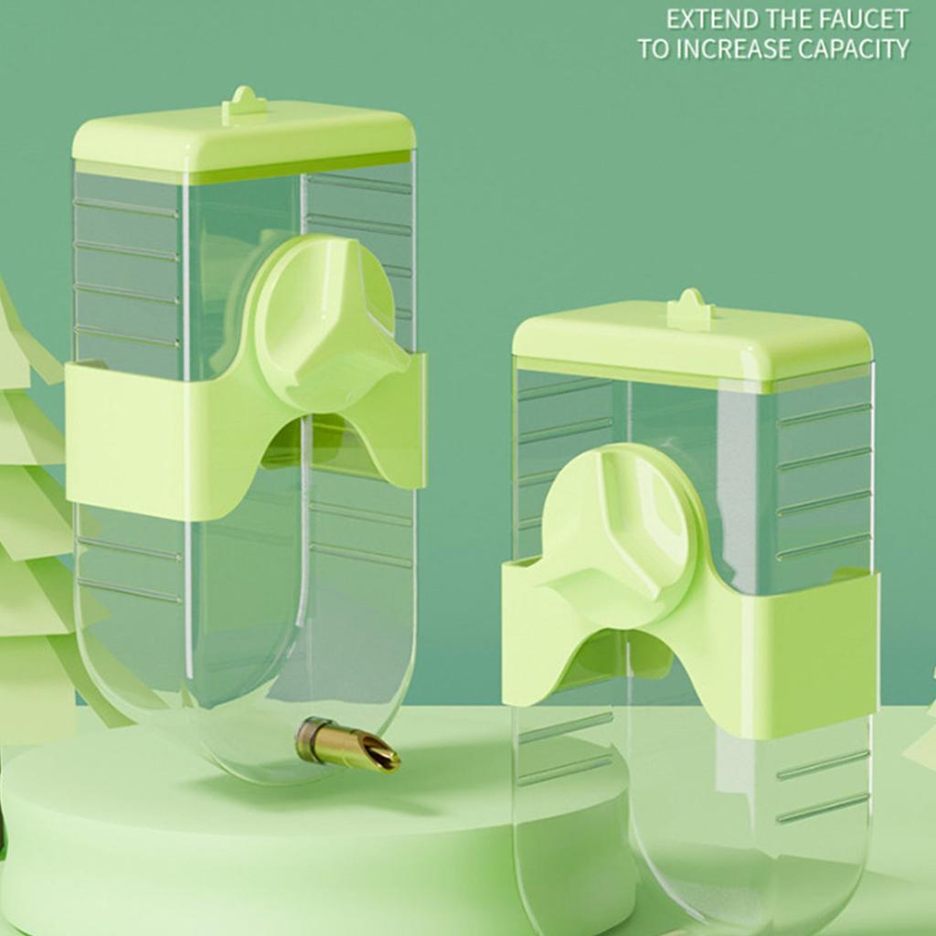 Clear Parrot Water Dispenser with Automatic Refill Systems and Food Grade Plastic for Small Bird Watering Supply