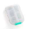New Hot Premuim Portable 10 Grids Pill Cases Small Organizer Box Weekly Travel Pill Case Container for Vitamin Fish Oil Daily