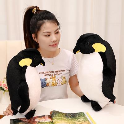 Niedliche Simulation kleiner Pinguin Puppe Plüschtier Aquarium Kaiserpinguin Puppe Kinder begleiten beruhigende Puppe