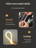 Car Trunk Ambient LED Light Strip: No Wiring, Automatic Induction Tail Box Decoration.