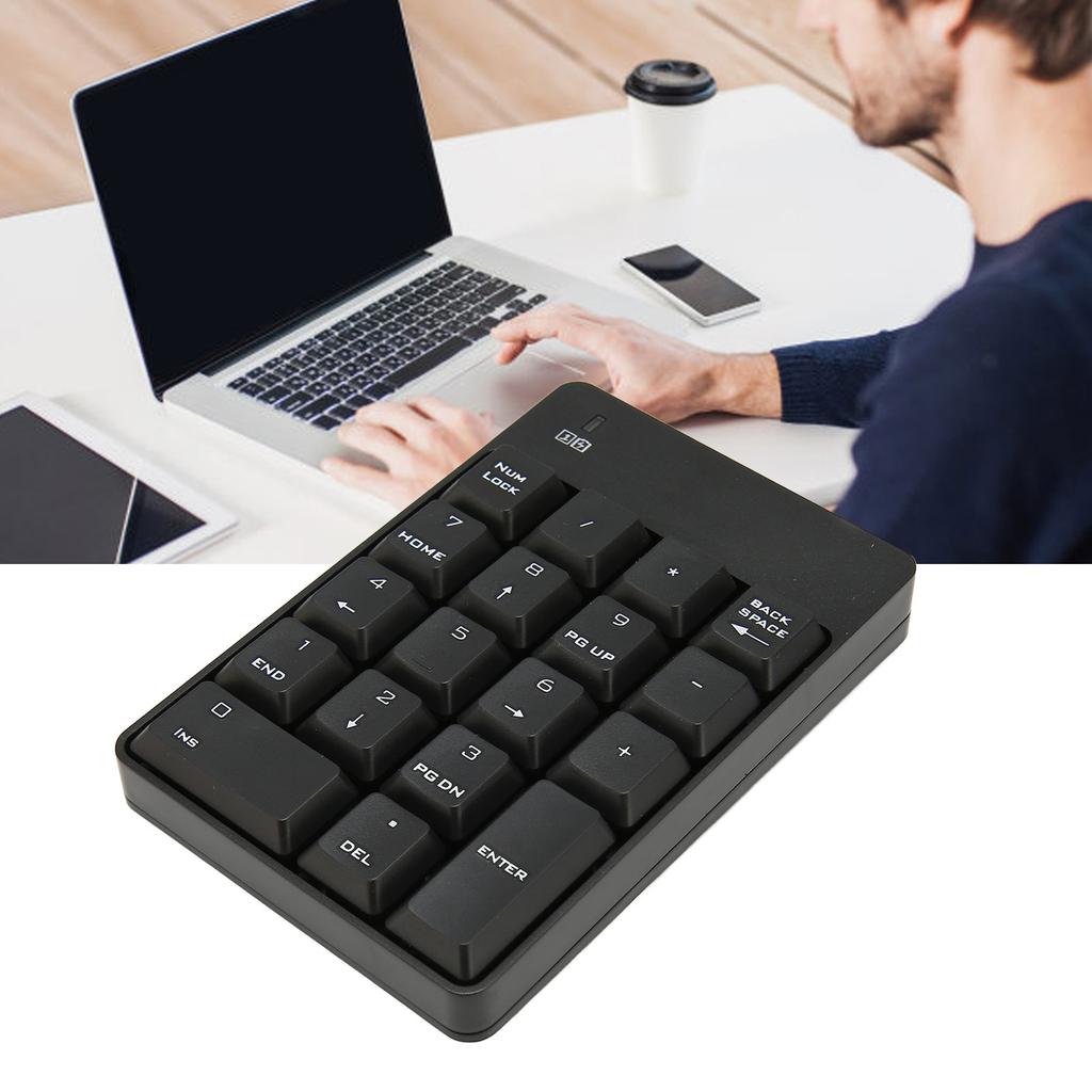 Numeric Keypad SK 51  2.4G Wireless 18 Keys Soft Press Touch USB Number Pad for Home Work