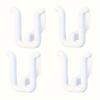 4pcs  bathroom  suction cup  home accessories  bathroom organizer  soporte de barra de cortina  crochet  bathroom  hooks
