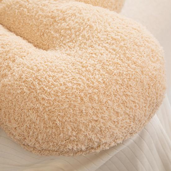 Throw Pillow Soft-touching Comfortable PP Cotton Stuffed Four Leaf Clover Shape Seat Cushion Home Decor