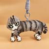 Cat Plush Toy Hanging Keychain With Cartoon Animal Design For Bag Decor And Gifts