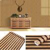 PVC Wooden Grid  Self-adhesive Wall Sticker for Home Decoration Background Wall Cabinet Table Cabinet Wall Wood Grain Wallpaper