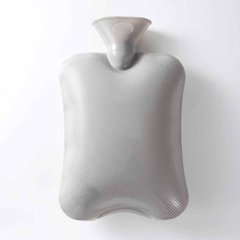 Faux Rabbit Fur Hot Water Bottle - Pour-In, Hand Warmer, Long-Lasting Heat, Large Capacity