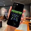 Capa de Celular Alien Vs Predator Para Samsung S25 Ultra S24 S23 S22 S21 S20 Plus Fe Galaxy A54 A53 A34 A25 Capa de Silicone