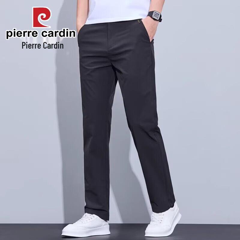 Pierre Cardin Men s Ice Silk Quick-Dry Straight-Leg Casual Pants 31