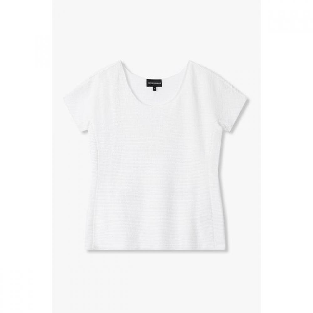 

Emporio Armani Women S TwiST TexTure T ShirT A525326508 XS