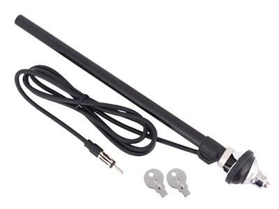 Telescopic Antenna, Chrome, 80 Cm Cable