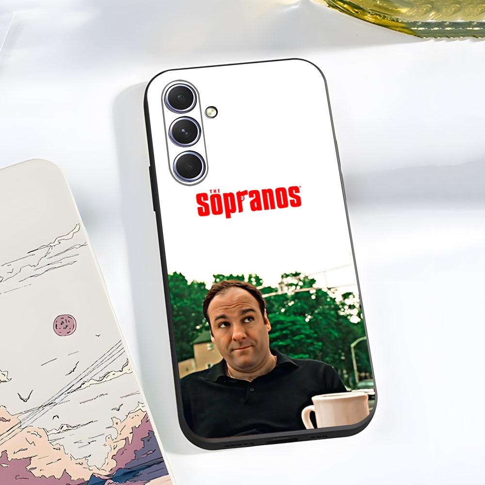 T-The S-Sopranos Phone Case For Samsung A56 A36 A26 A16 A15 A25 A35 A55 A14 A34 A24 A54 Black Soft Shell