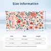 Floral Elegance Card 7 Theme Quick Dry Beach Towel Custom Name Text Print Large Sand Resistant Towel Beach Vacation