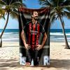 Ac Milan Strandtuch Hohe Saugfähigkeit Schnelltrocknend Bequem Leicht Geeignet Für Schwimmen Fitnessstudio Camping Yoga Urlaub
