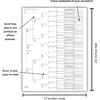 10 Blank Pedigree Charts for Genealogists (8 generations/256 names per form) by EasyGenie