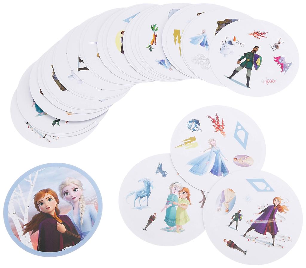 Hobby Japan Doble: Frozen 2 Japanese Version (2-5 Players, 10 Minutes, Ages 4+) Board Game