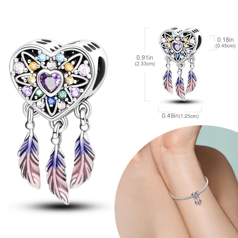 New 925 Silver Charm Bead Fit Original Bracelet Charms for Women Necklace DIY Jewelry Gift