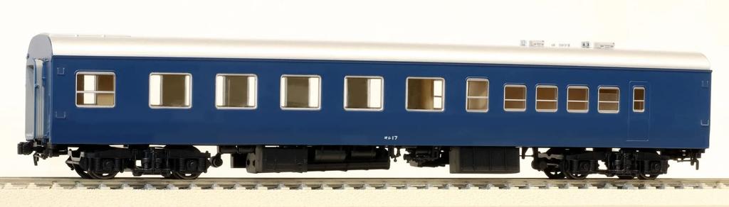 Tenshodo HO Gauge Oshi17 Type 3rd Edition Blue 15 57075 Model Train Passenger Car No.