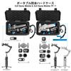 Lekufee Waterproof Hard Case for DJI Osmo Mobile 8 7P 7 Gimbal Stabilizer Accessories IP67 ABS Travel Carrying Storage Bag Black