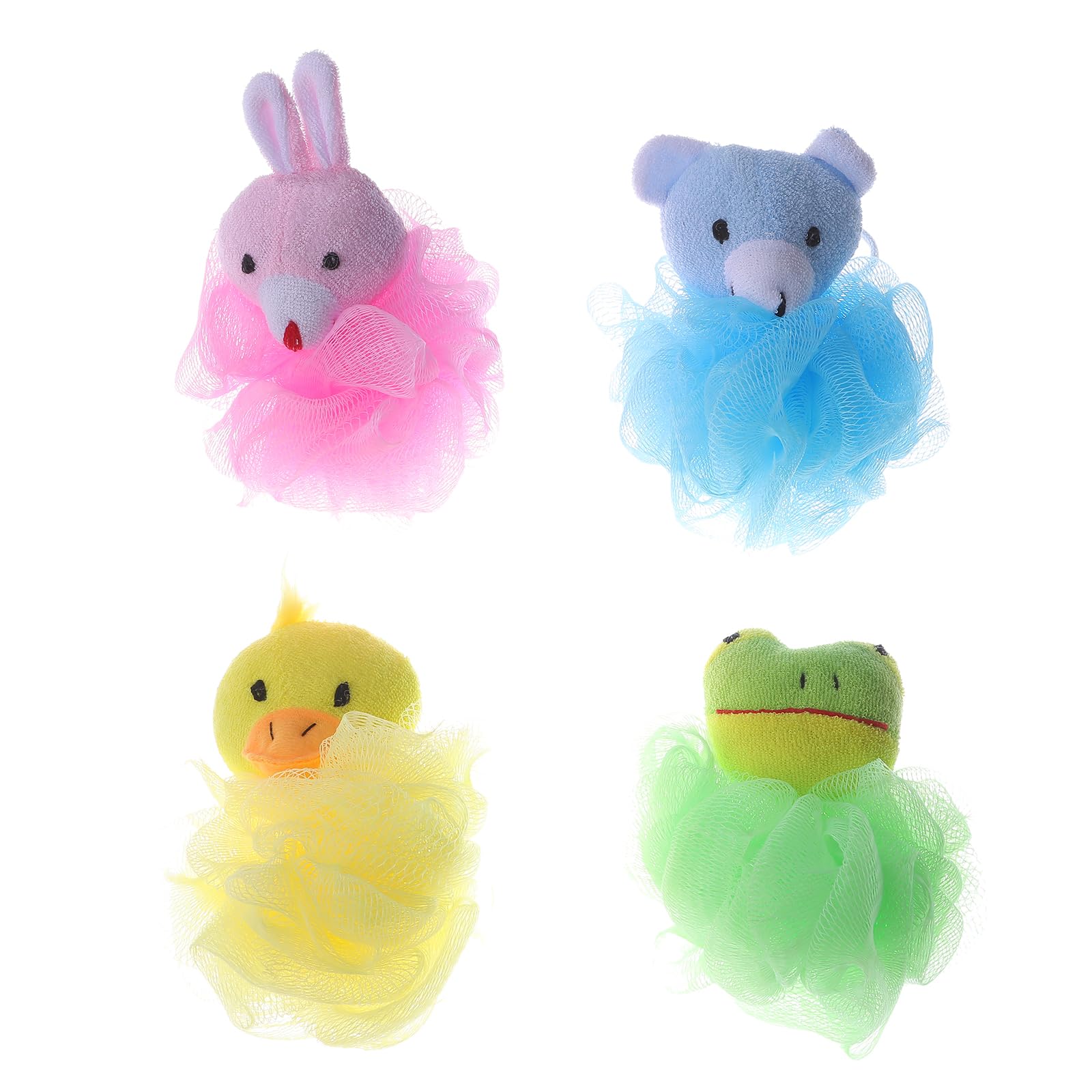 

Pureseek Body Wash Soap Ball for Washing Your Foaming for the 4 Body for Character Ball, Back, Net, Body, Pieces, Sponge, Kids,