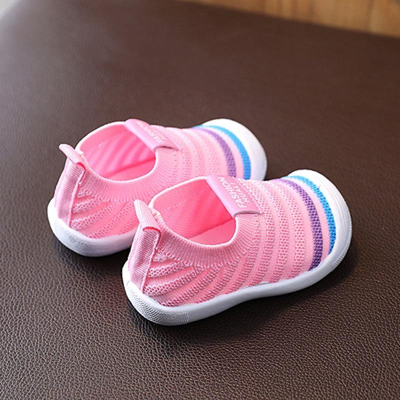 Infant Walking Shoes Baby Soft-Soled Non-Slip Unisex Cloth Shoes for Indoor & Outdoor Use Cute Soft Shoes for Kids
