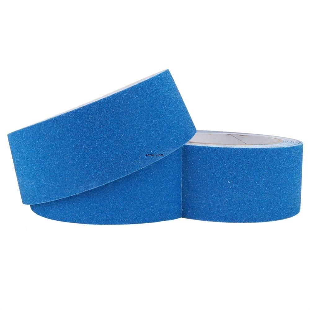 Blue Anti-Slip Safety Grit Non-Slip Tape Highest Traction 5cm*5m Strip For Step Outdoor Indoor Waterproof Stair Non Skid Treads