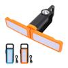 Solar Camping Lantern Dual Sided Foldable Multifunctional Tent Light for Emergency Outdoor Activitie