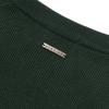 HERVINO Raglan Crew Neck Muscle Knit [Dark Green]