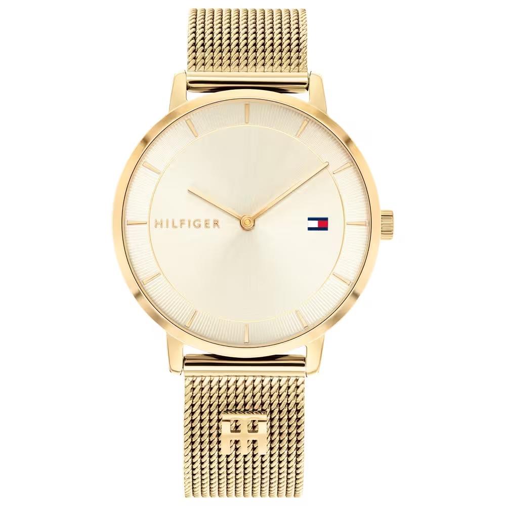 Tommy Hilfiger Damen Gold Uhr Tea 1782286 Quarz Uhr Ohne Stein - Image 4