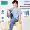 Bingxue Mumian Kids Pure Cotton Short-Sleeve Pajama Set