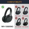 1 Pair Soft Breathable Earpads for WH-1000XM3 Headphones Replacement Earphone Cushion with Cooling Gel Feature
