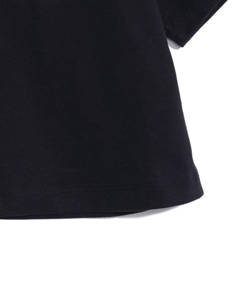 HARDCORE HAPPINESS Hch Embroidered Crop T-Shirt_Black