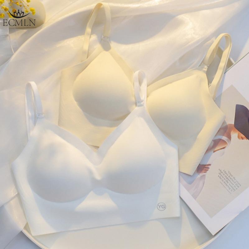 Sexy Push-up Bra Thin U-shaped Beautiful Back Top Seamless Bra Backless Invisible No-wire Bra Top